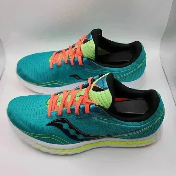 Saucony Womens Kinvara 11 S20551-10 Athletic Running Shoes Blue Green Size 9 - Picture 5 of 12